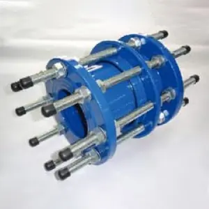 Leszerelési csukló merev típusú karima PN16-ig fúrva