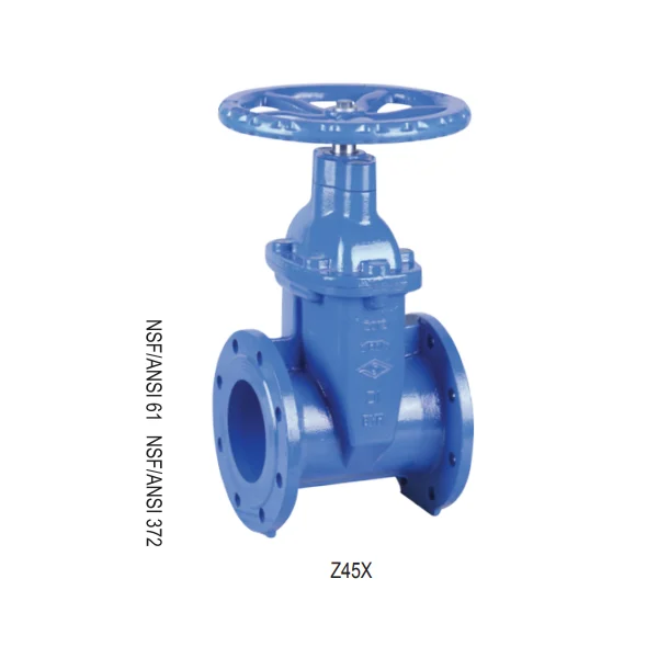 BS 5163 Flanged Resilient NRS Gate Valve